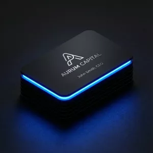 Stack of business cards icon representing print design services.